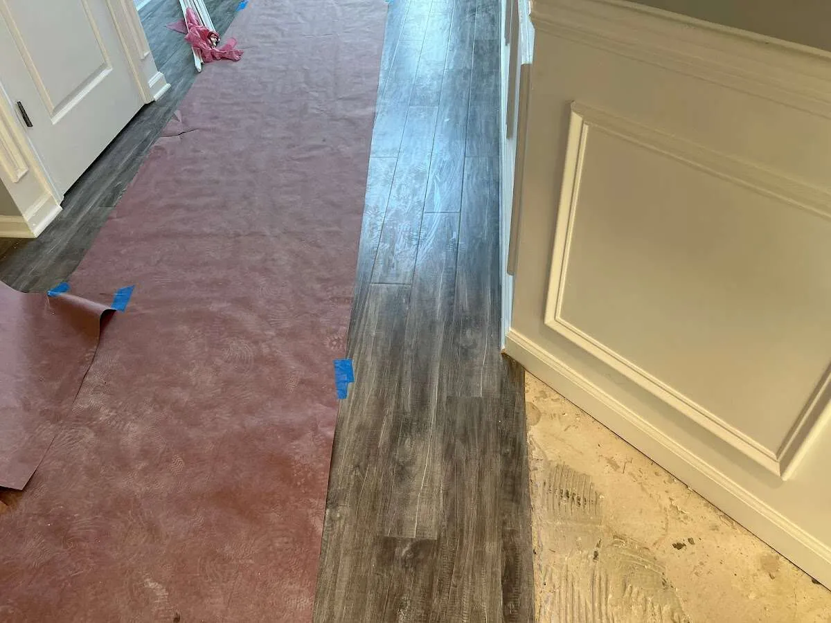 Completed marble shower restoration in Hagerstown